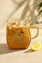 Borosilicate Glass Amber Snail Patterned Glass 1 Piece 300 ml - 2