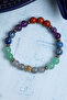 Certified Aquamarine, Lapis and Jasper Sagittarius Bracelet - 2