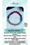 Certified Aquamarine, Lapis and Jasper Sagittarius Bracelet