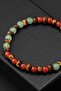 TIGER EYE RED AGATE AVENTURINE NATURAL STONE BRACELET - 5