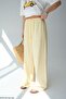 Women's Lined Loose Linen Trousers - 2