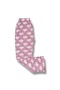 Patterned Combed Cotton Women's Pajama Bottoms - 2