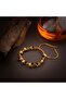 Certified Amber Natural Cut Macrame Closure 100% Handcrafted Natural Stone Bracelet - 5
