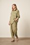 Women's Comfortable Modal Suit Khaki 31036 - 5