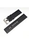 26mm Diesel Compatible Black Genuine Leather Watch Band Clasp Size 26mm