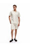 Cotton Regular Fit Short Sleeve Textured Polo Neck T-Shirt - 2