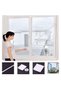 1 Piece Window Fly Screen Fly Screen Insect Catcher 130X150 cm Special Cut with Velcro Tape - 2