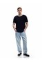 Regular Waist Cotton Vintage Straight Fit Jean Trousers