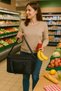 30 Liter Thermos Camping Picnic and Beach Bag Thermal Heat Insulated Bag with Cooler Black