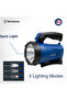 WF-216 Rechargeable Search Light, 1400 Lumens, 6 Lighting Modes, Long Beam Distance, - 7