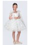 Babyaden Three-Dimensional Butterfly Tulle Fluffy Tutu Skirt with Bow Birthday Graduation Girl Dress - 7