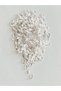 New Leaf Janjanli Writing, Evening Dress, Anklet, Necklace. Plexiglass Pul. 20 Grams. Estimated: 280-290 Units. White.