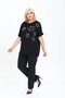 Star Stone Blouse Bat Sleeve 1St Quality Stone Bamboo M-6Xl - 3