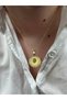 Gold Mustafa Kemal Atatürk Men's Stainless Steel Women's Necklace Unisex Does Not Tarnish Does Not Lose Color