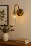 Roma Cam Aplik, Antik Bronz - 2