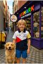 Boy's Uspa Colorful Polo Neck T-Shirt