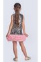 Sequin Sequin İfestos Tutu Children's Special Occasion Dress Evening Dress M00743 Smoked - 2