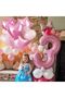 3 Years Old Pink Color Foil Balloon 34 Inch 80 cm Birthday and Party Ornament