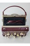 Women's Burgundy Bag - 3