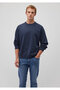 Navy Blue Sweatshirt 0S10162-87822 - 2