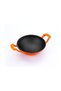 16cm Cast Mini Wok - Single Handle Diameter - 2