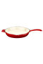Cast Round Frying Pan Cast Iron Solid Handle Edition Series Diameter(Ø)30cm