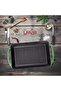 Cast Rectangular Grill Pan Cast Iron Solid Handle Size 22x32cm - 5