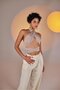 Wrap Top Bej - 3