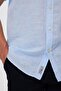 Andre men's woven shirt a.blue - 5