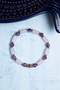 Certified Pink Quartz, Amethyst and Hematite Natural Stone Bracelet - 4
