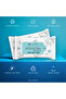 All Purpose Wipes – Antibacterial, 15 Sheets(2+1 Value Pack) Gentle on Skin, Alcohol Free - 3