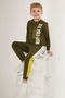 BASE. Polo Assn Authenic Brand Dark Green Boys Tracksuit Set - 2