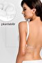 (3 Pack) Supported Backless Strapless Bra, Evening Dress Bra (Suitable for Wedding, Engagement, Prom) - 3