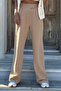 High Waist Lycra Women's Palazzo Trousers 3030 - Velcro