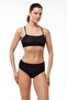 Women's Black White Skin 6 Pack Modal High Waist Slip Panties 1955 - 5