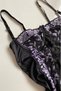 lace and Ribbon Detailed Stylish Nightgown - 5