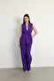 Violet Belted Vest - 2