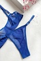Ring Detailed Tulle Bra Set - 2