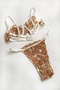 Floral Embroidered Bra Set - 3