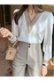 Women's Lace Collar and Cuff Shirt - 3