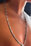Melon Chain Steel Necklace | Allure Series - 2