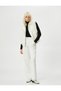 Plush Vest Double Breasted Closure Zippered Pocket Detailed - 2