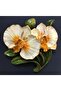 Giant Orchid Flower 27cm Silicone Mold K-464, Stone Powder Polyester Resin Plaster Candle Mold - 3