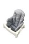 Cotton Baby Child High Chair Cushion Melted Gray - 3