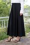 Super Flawless Skirt with Elastic Waist Black