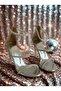 Silver Mirror Three-Piece Jewelled Thin High Heeled Evening Dress Shoes - 5