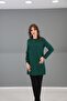 O-Neck Long Sleeve Blouse-Smog - 4