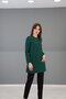 O-Neck Long Sleeve Blouse-Smog - 6
