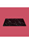 Marble Patterned Glass Cutting Board - Black - 30X40 cm