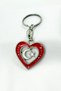 Heart Red Turkey Written Metal Keychain, Gift Moon Star Keychain - 3